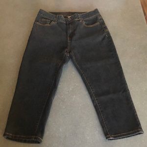 Dark Wash Capri Jeans
